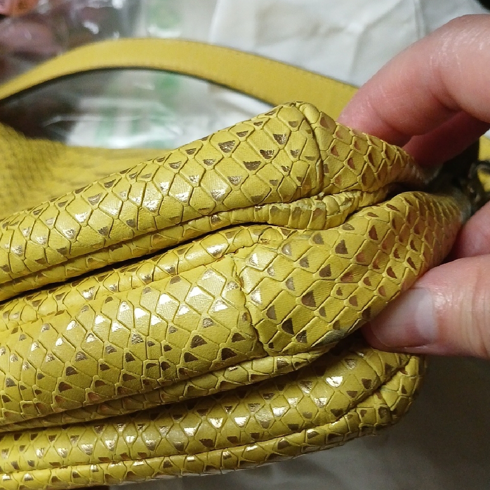 Coach Yellow  Shoulder Bag - Picture 9 of 9